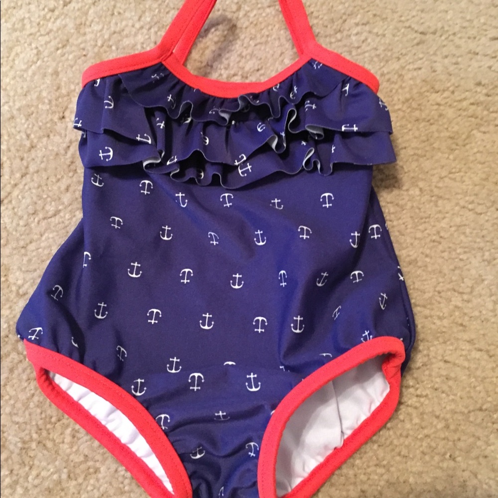 Carter Girls Swim Baithing Suit Size 12 months ✨